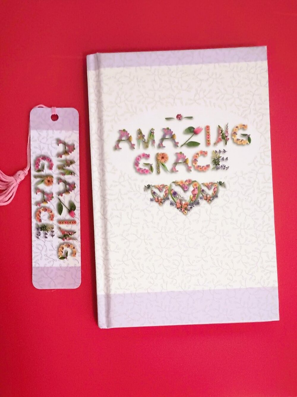 Amazing Grace Journal and Bookmark 2002 with Inspirational Bible Verses